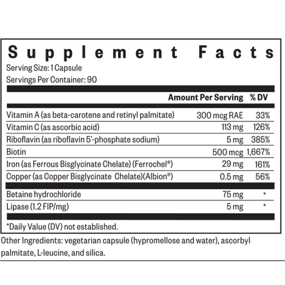 Optimal Iron with Cofactors