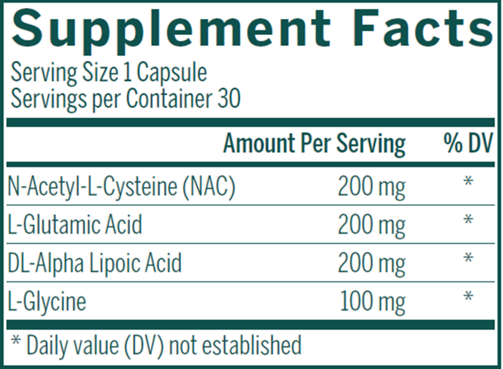 Glutathione Precursors