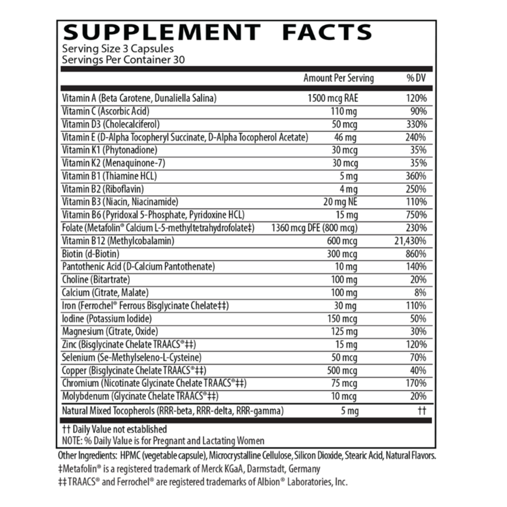 Prenatal Essentials Plus