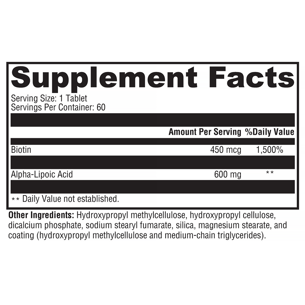ALAmax CR Alpha Lipoic Acid