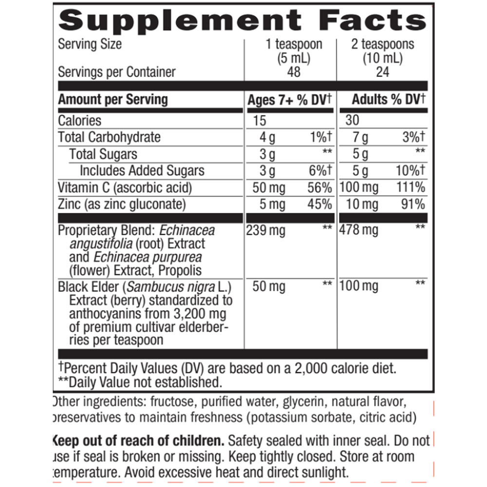 Sambucus Immune Syrup