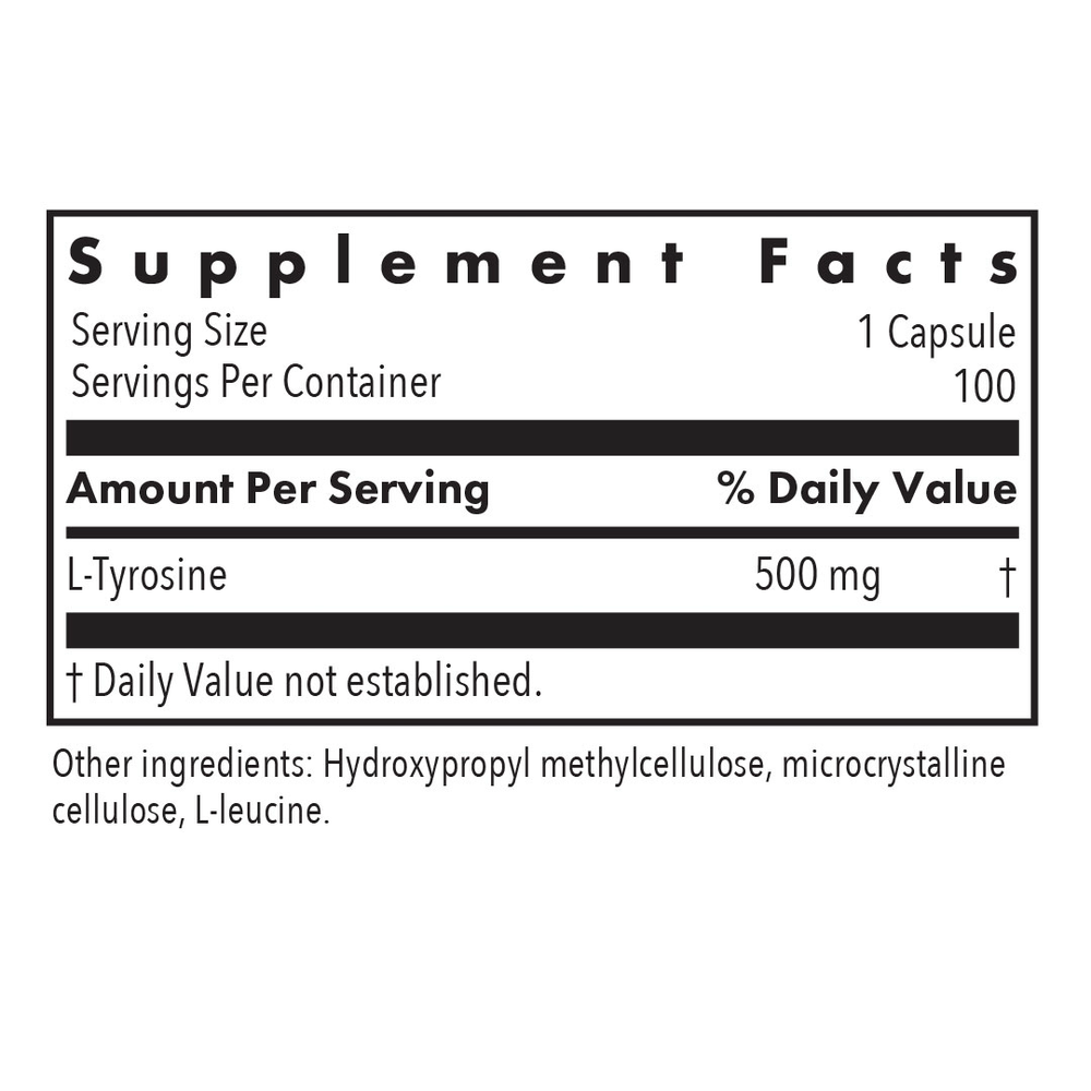 L-Tyrosine 500mg