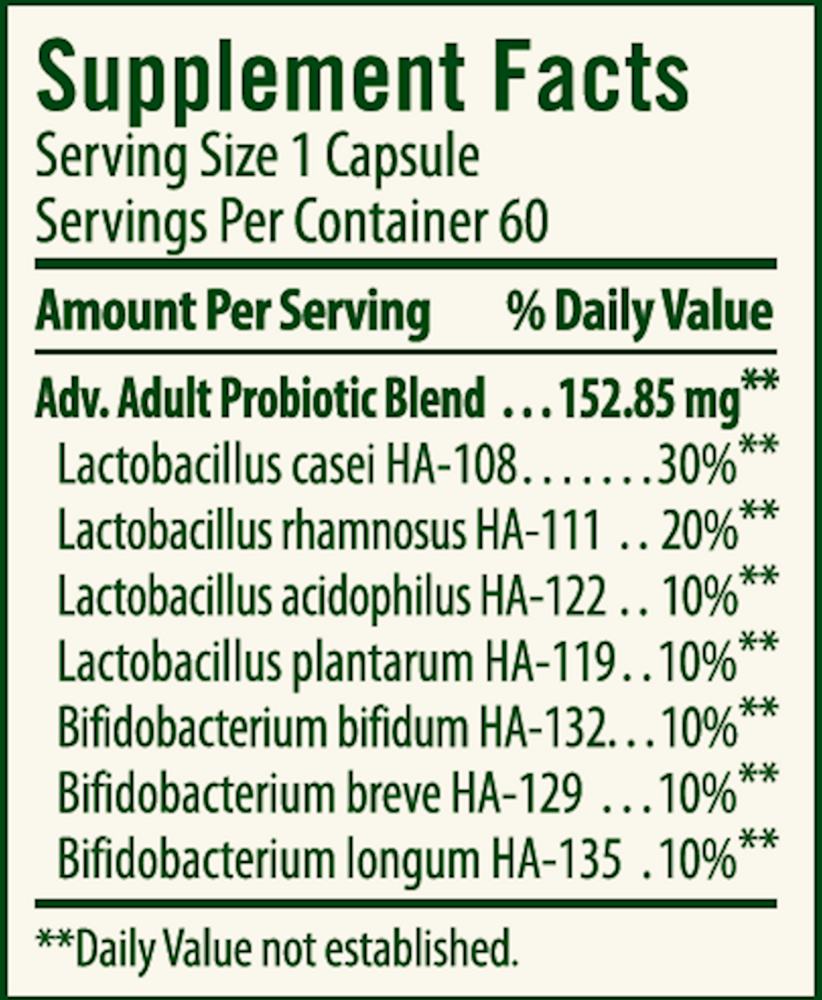 Advanced Adult's Blend Probiotic