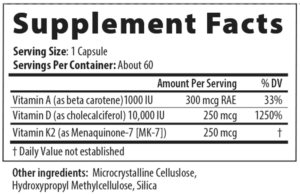 Vitamin D3 Balance