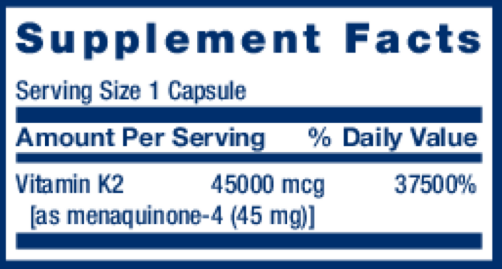 Mega Vitamin K2