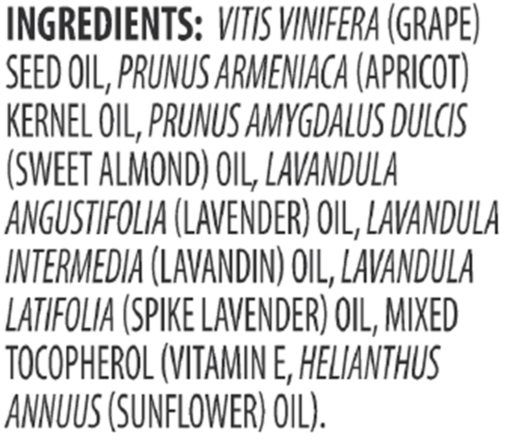 Relaxing Lavender Body Oil