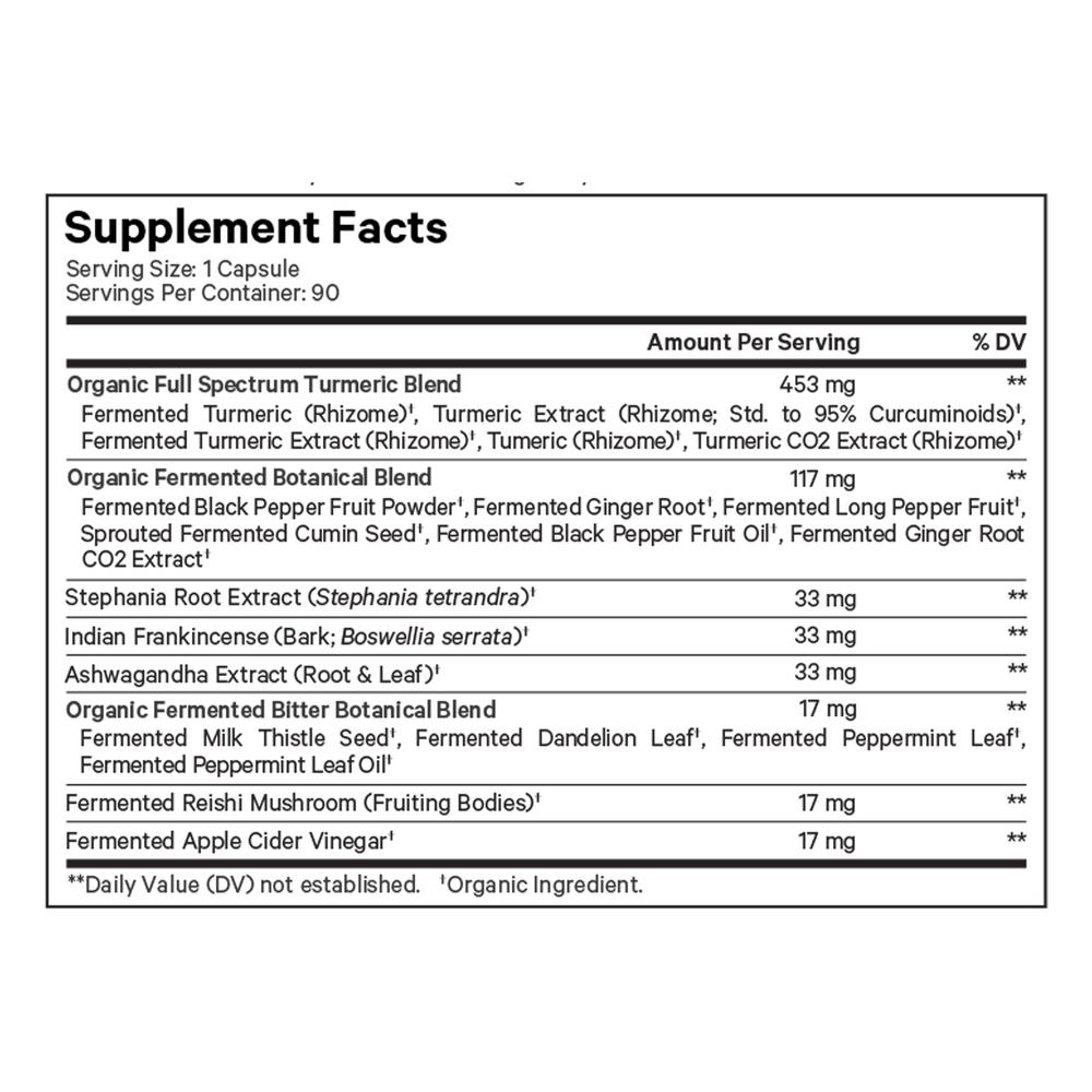 Liposomal Fermented Turmeric
