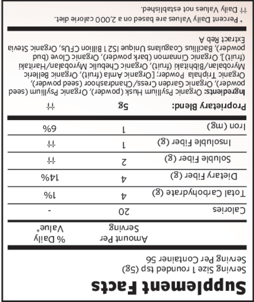 Psyllium Pre & Probiotic Fiber Cinnamon Spice