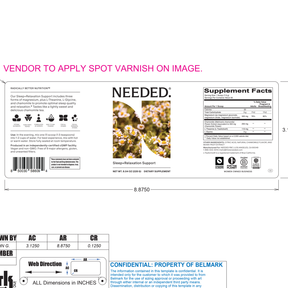 Sleep + Relaxation Support