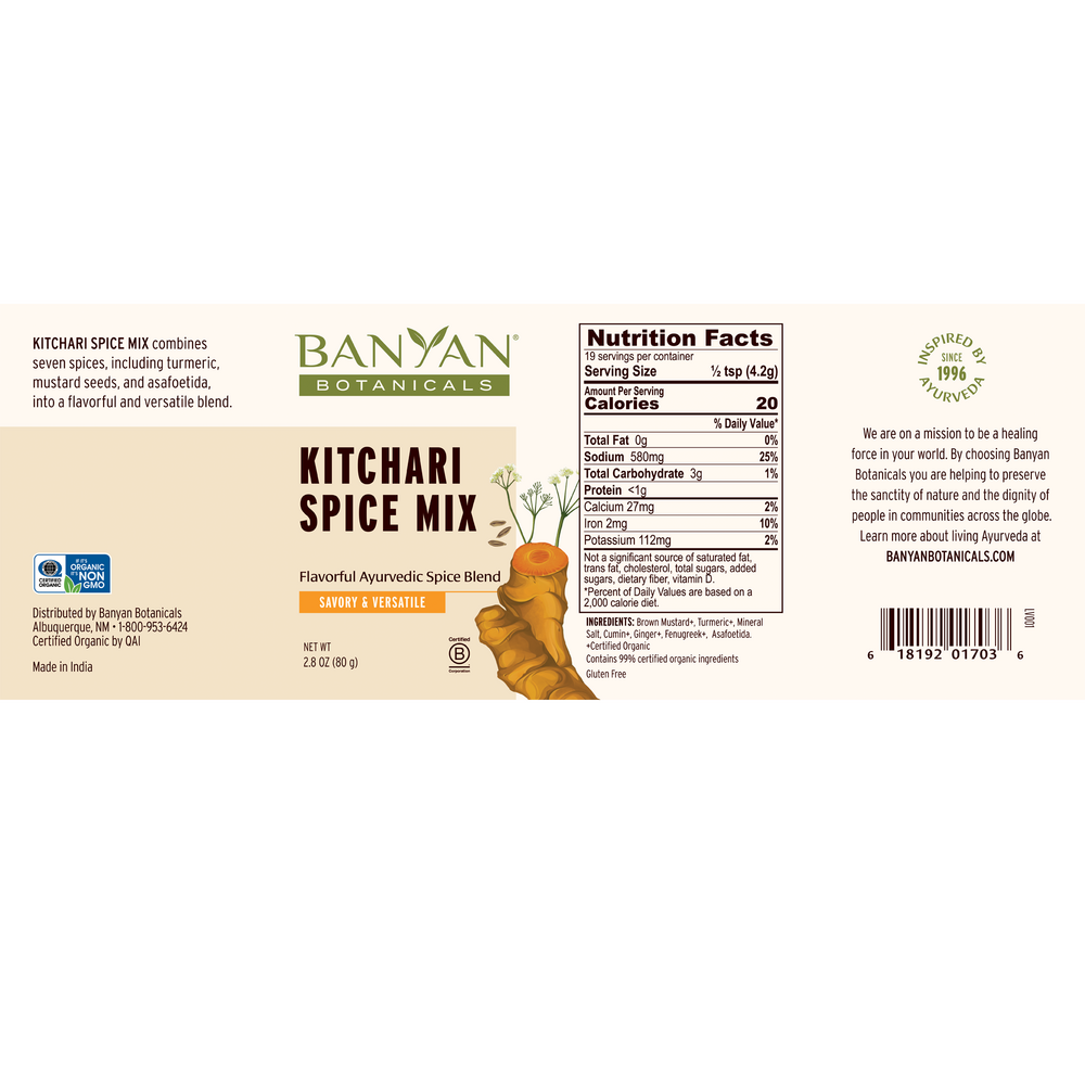 Kitchari Spice Mix