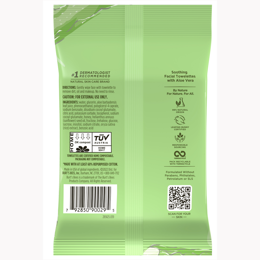 Burt's Bees Facial Cleansing Towelettes