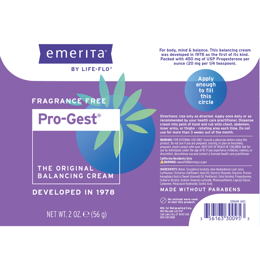 Pro-Gest paraben free