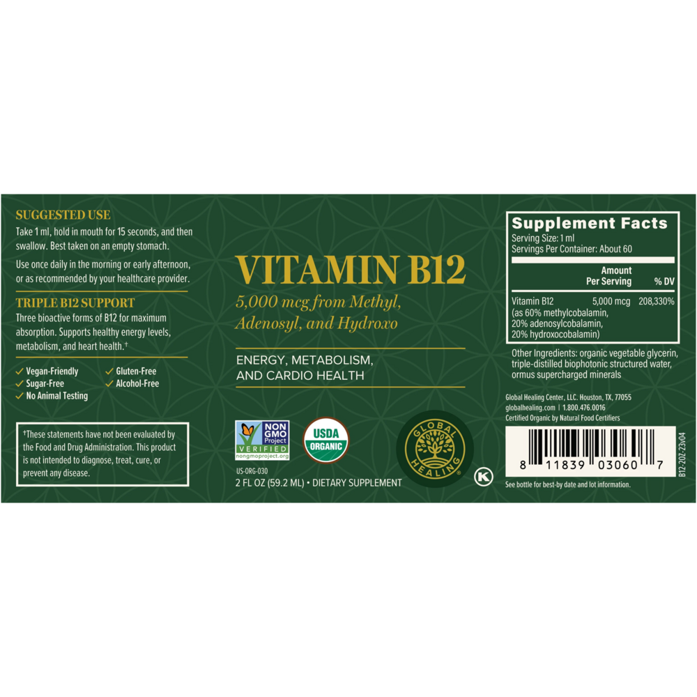 Vitamin B12 5000 mcg