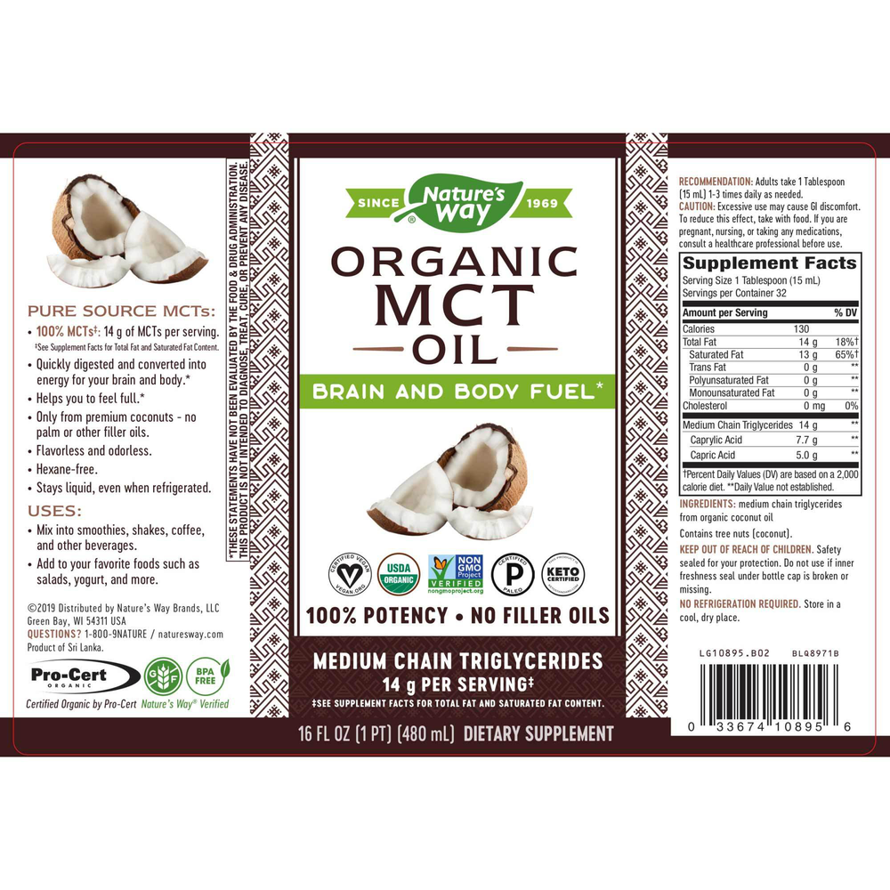 100% MCT Oil