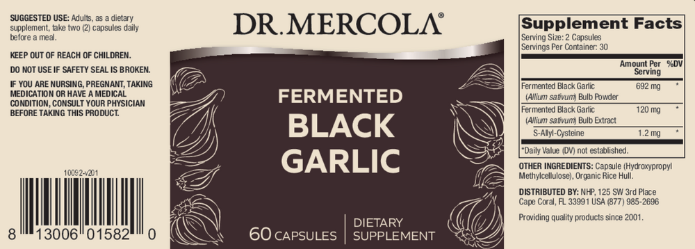 Fermented Black Garlic
