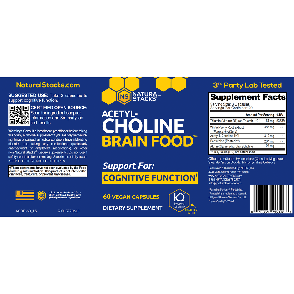Acetylcholine Brain Food