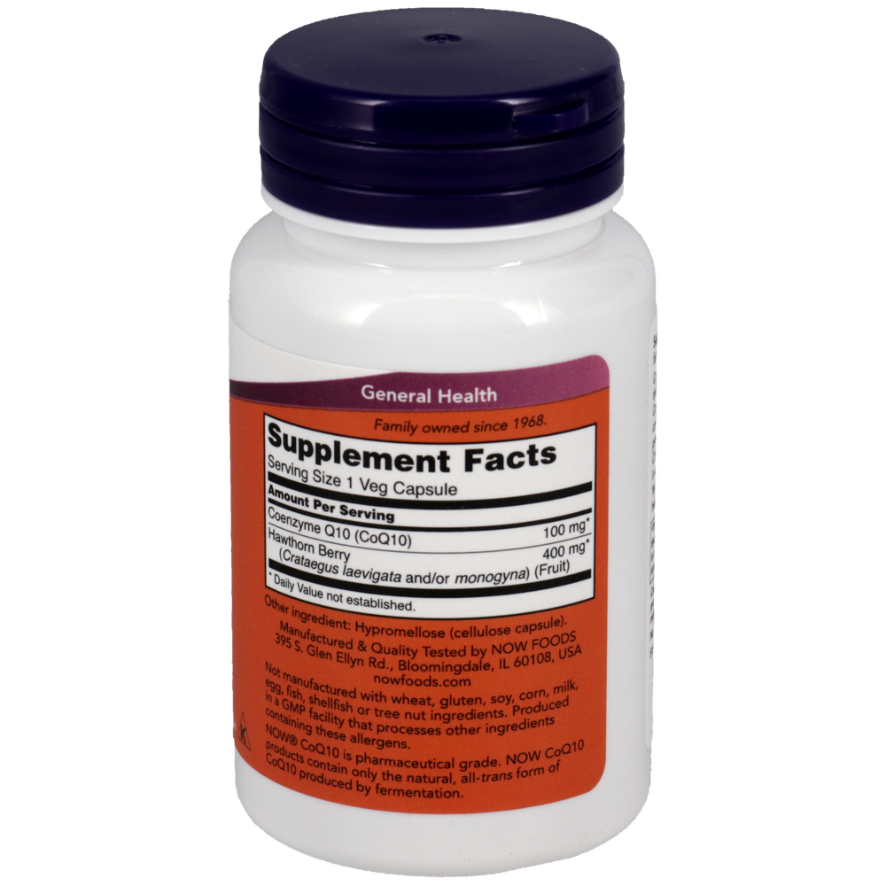 CoQ10 100mg with Hawthorn Berry