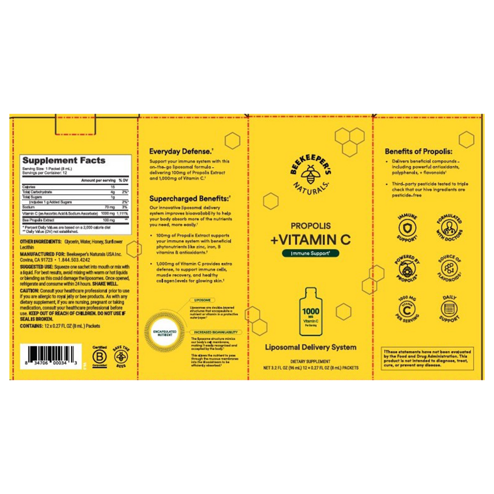 Liposomal Propolis + Vitamin C