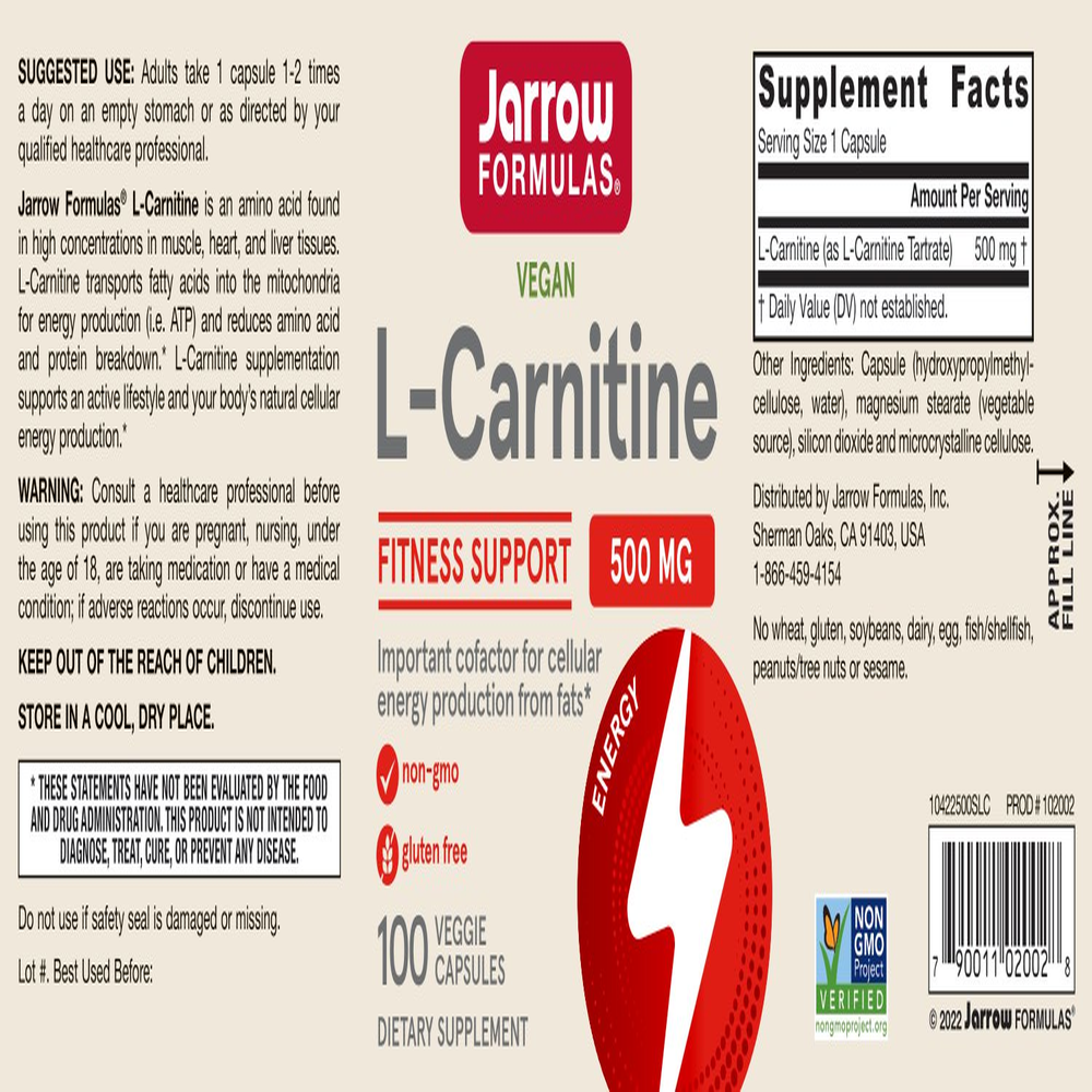 L-Carnitine 500mg