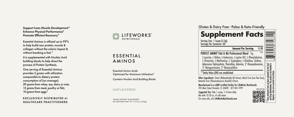 Essential Aminos Powder