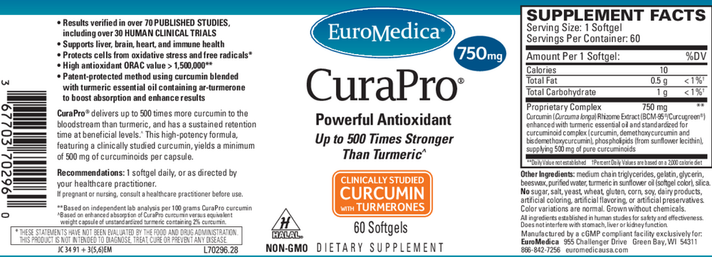 CuraPro® 750mg