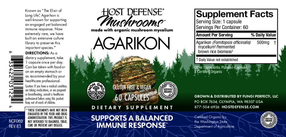 Agarikon (Fomitopsis officinalis)