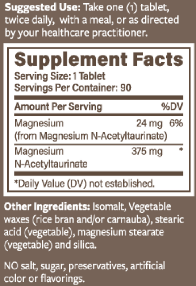 Tauromag®-SR™ Magnesium N-Acetyltaurinate
