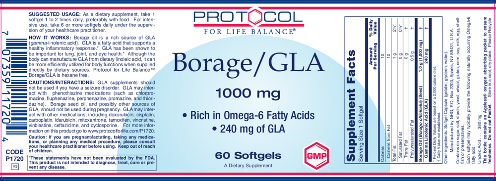 Borage / GLA 1000mg