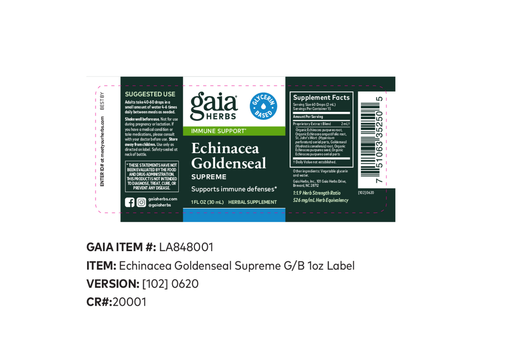 Echinacea/Golden SUP A/F