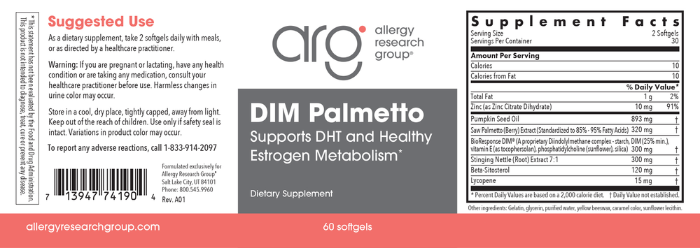 DIM Palmetto Detox Formula