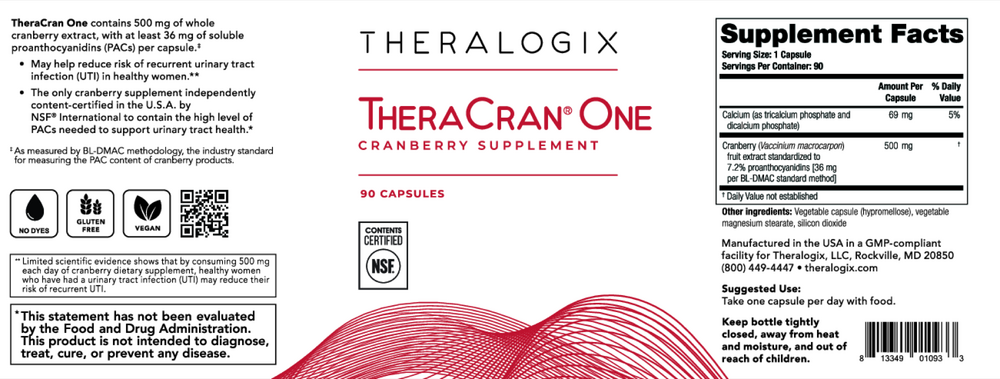 TheraCran One Capsules (90 day supply)