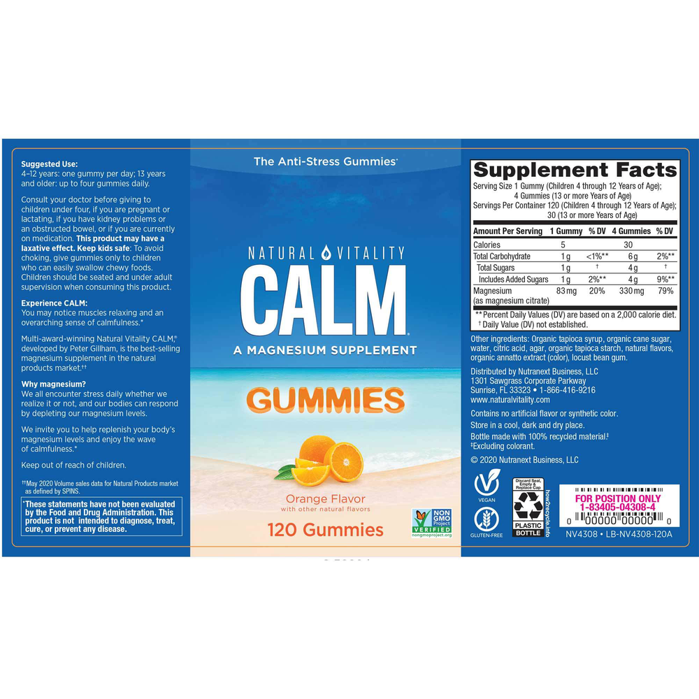 CALM Gummies - Orange