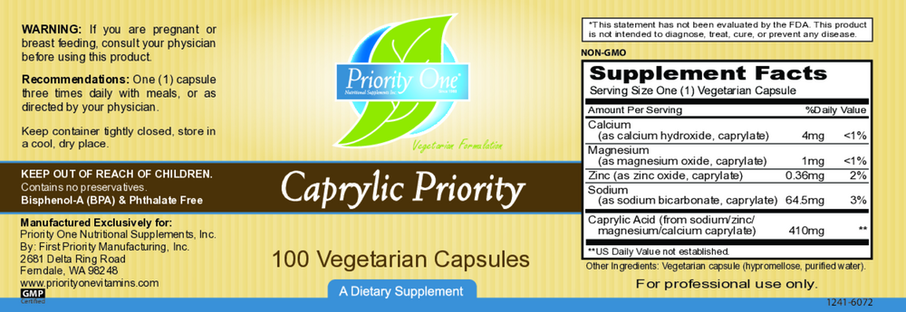 Caprylic/Priority