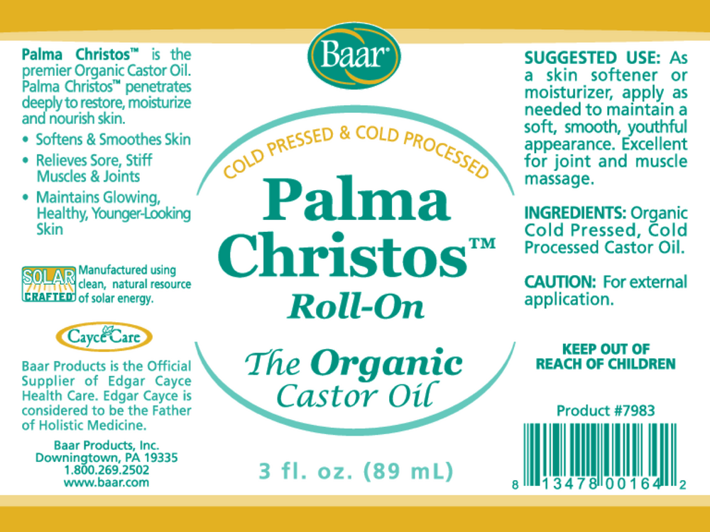 Palma Christos Roll-On Castor Oil