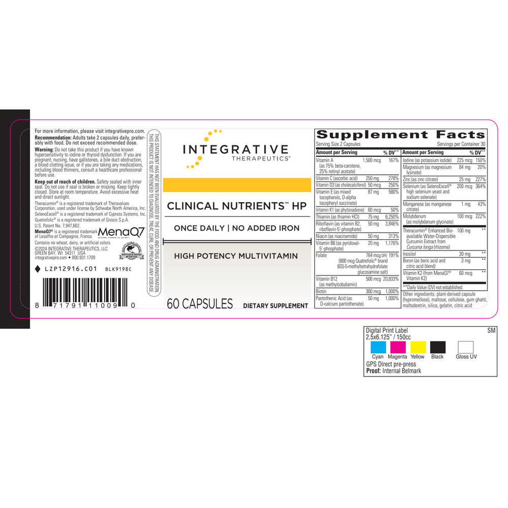 Clinical Nutrients™ HP