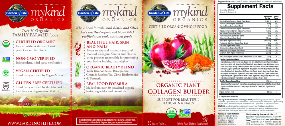 mykind Organic Plant Collagen Builder
