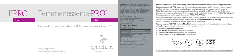 FemmenessencePRO PERI (Maca-GO®)