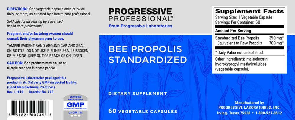 Bee Propolis/Standardized