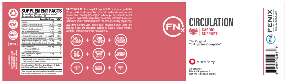 Circulation (Cardio Support) - Mixed Berry