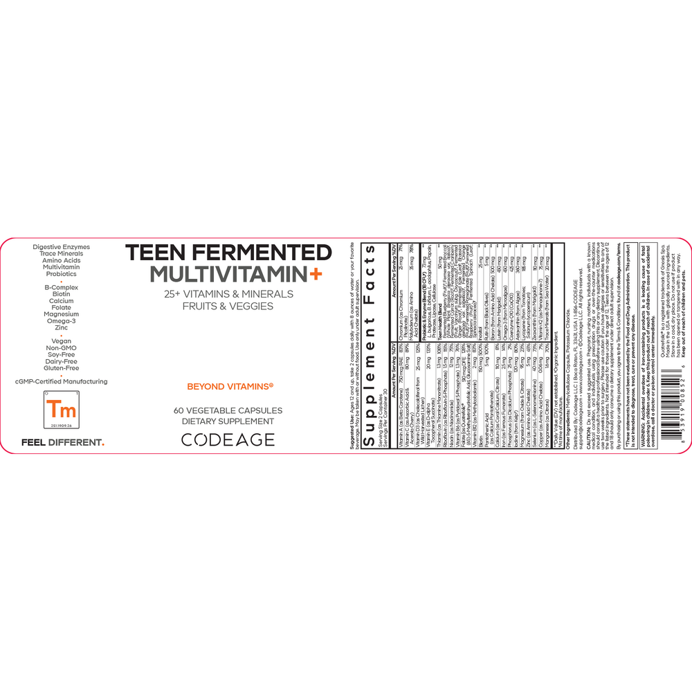 Teens Fermented Multivitamin
