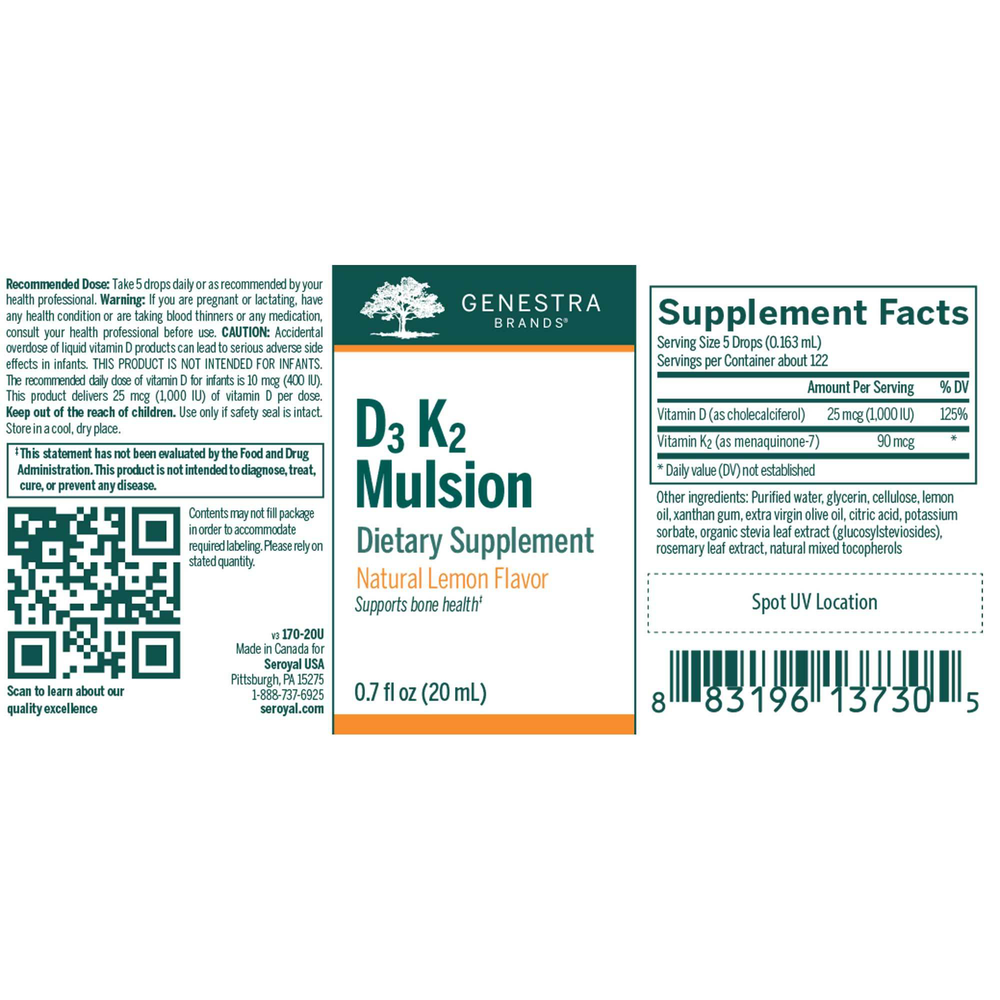 D3 K2 mulsion