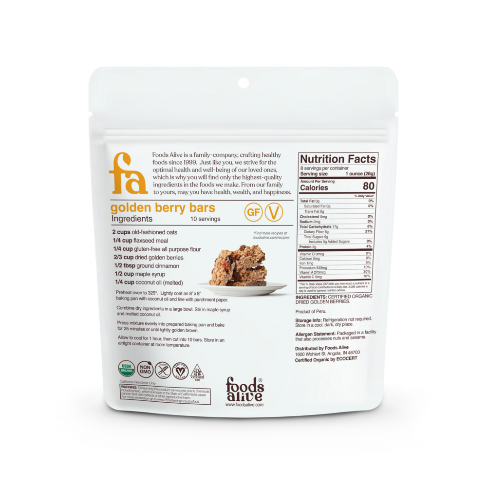 Golden Berries Organic