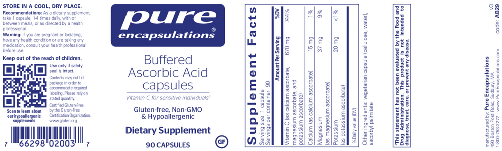 Buffered Ascorbic Acid