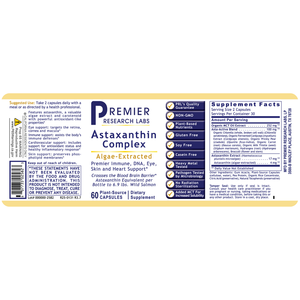 Premier Astaxanthin Complex