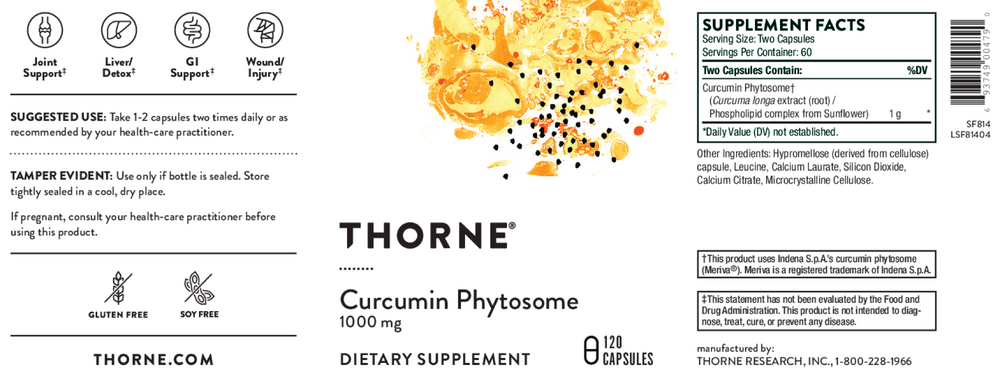 Curcumin Phytosome (formerly Meriva)