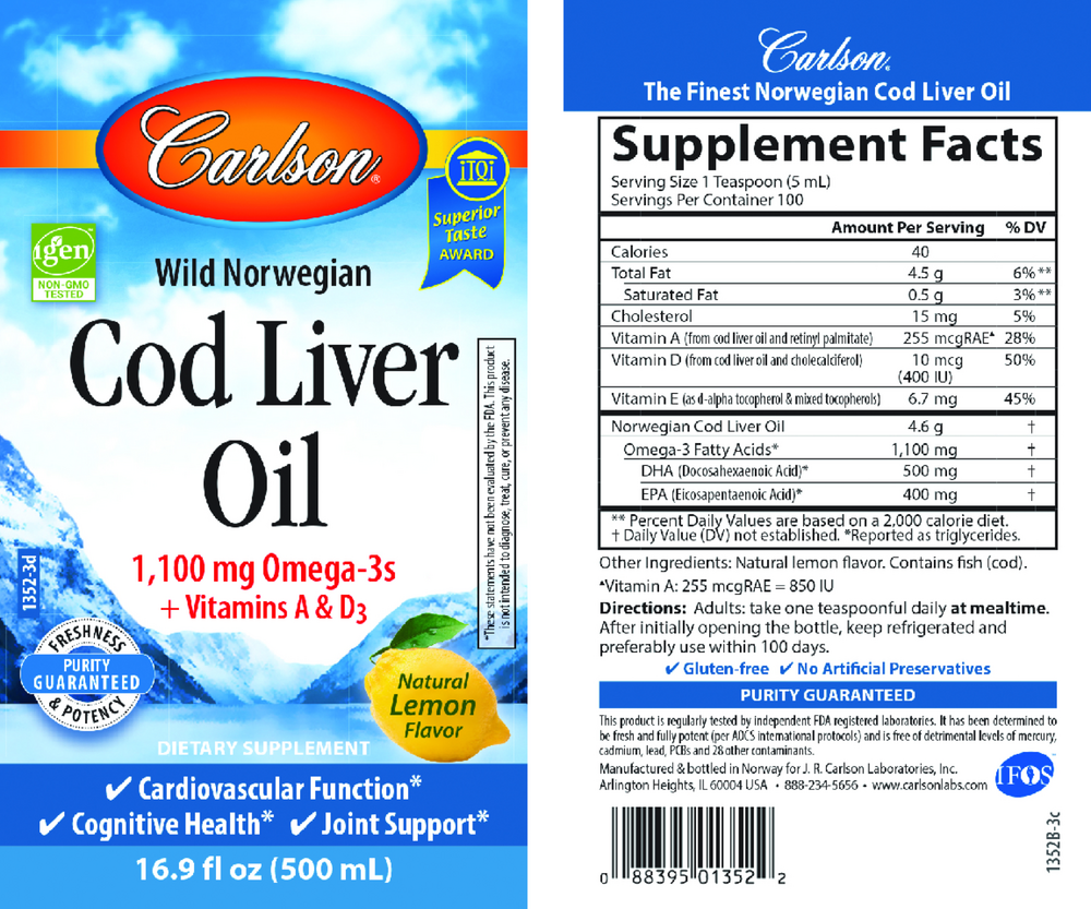 Cod Liver Oil Lemon
