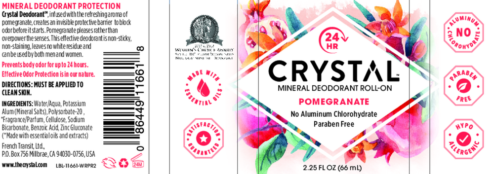 Mineral Roll-On Pomegranate