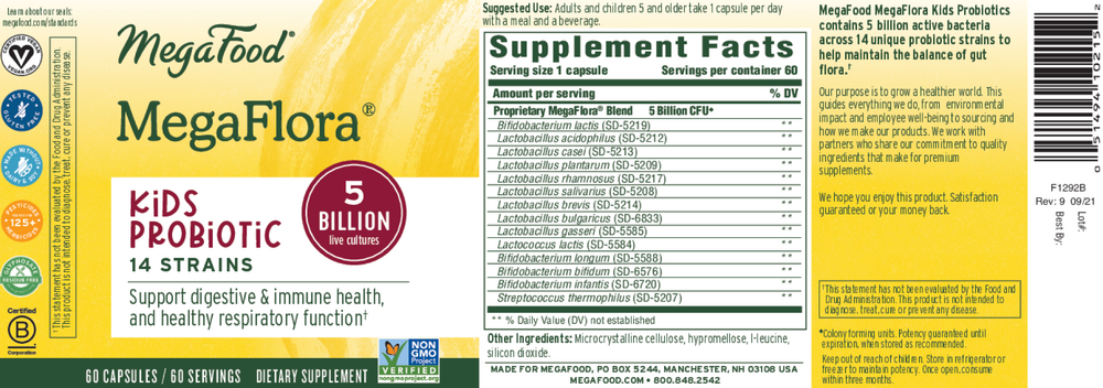 MegaFlora® Kids Probiotic