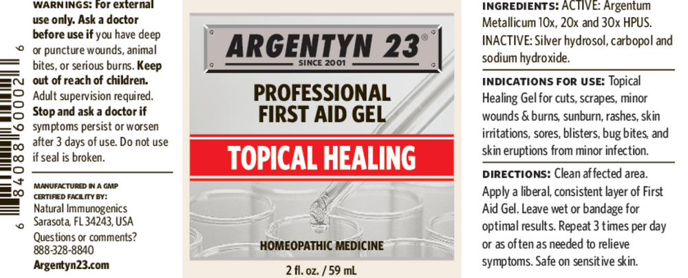 Argentyn 23 Professional First Aid Gel