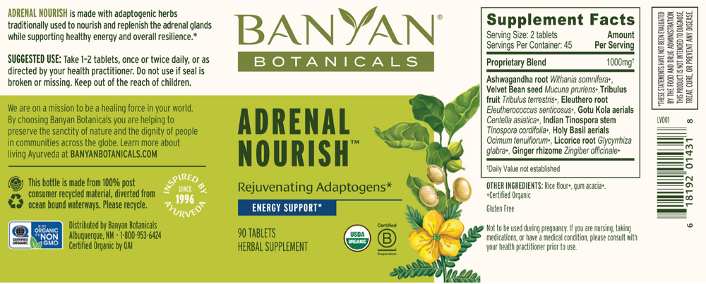 Adrenal Nourish Organic